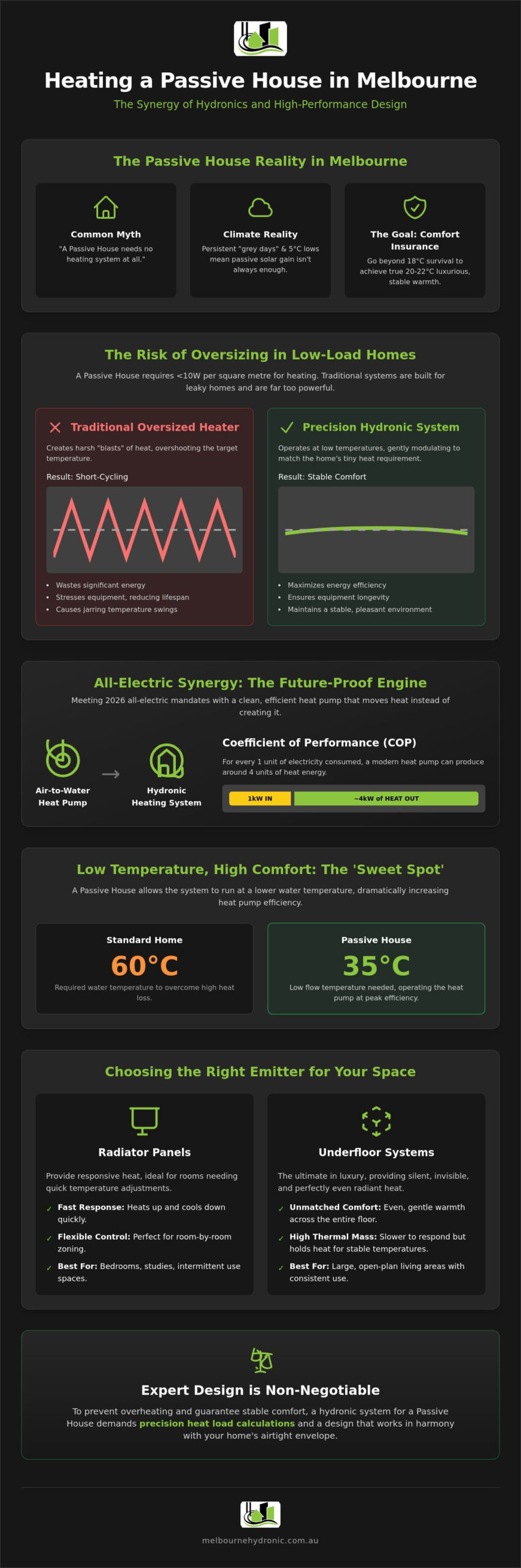 Hydronic Heating for Passive House Design: The 2026 Melbourne Guide