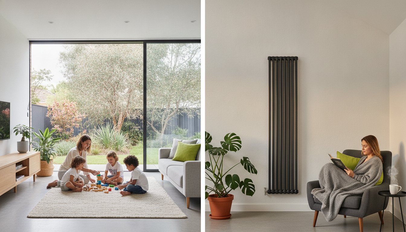 Underfloor Heating vs Radiators: Which is Best for Your Melbourne Home in 2026?